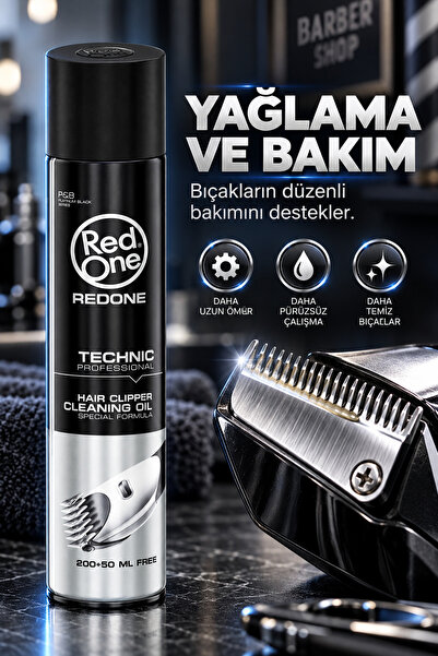 Red One Redone Traş Makinesi Temizleme Yağı