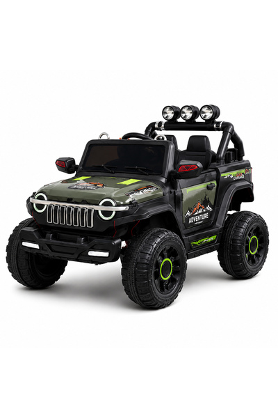 URBAN TOTS 4x4 Off-Road Ride-On Jeep – 12V Dual Motor, Bluetooth Music, LED L...