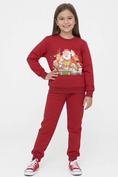 CRASSİ Unisex Tracksuit Set Noellik Printed 2 Thread Rasterized