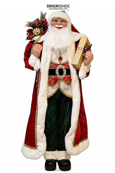 Dekorsende New Year's Arched Luxury Santa Claus 150 cm