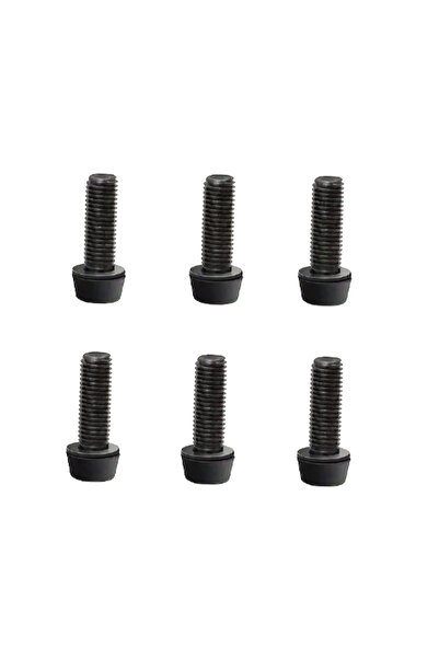 Choice Black 6PCS Bike Stem M5 Alloy Steel Bolts, Bicycle Stem Bolts Screws, ...