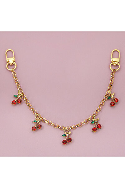 Choice8 red style3 Stylish Pink Strawberry DIY Bag Pendant for Women, Cherry ...
