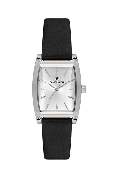 Daniel Klein Case Silver Cord Black Color 23 mm Women Wrist Watch with Gift P...