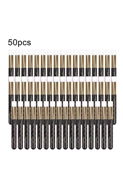 Choice11 black-50pcs 10/30/50pcs Eyelash Cleaning Brush Lash Shampoo Brush fo...