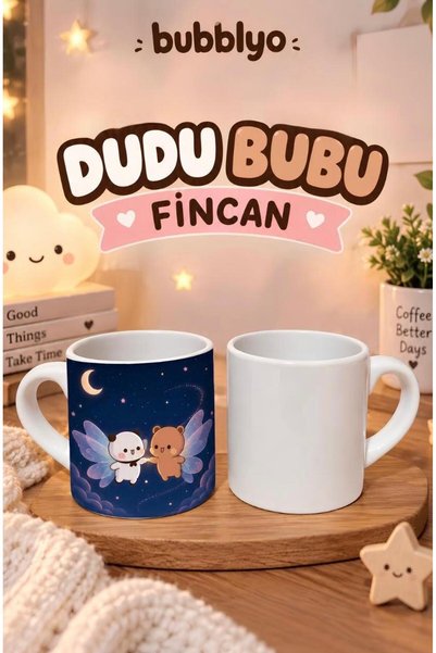 Genel Markalar Bubblyo Dudu Bubu Sevimli Tasarım Fincan Kupa | Kahve Çay Kupa...