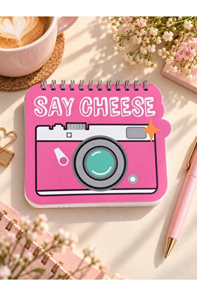 4nio Fotoğraf Makinesi Şekilli Mini Defter