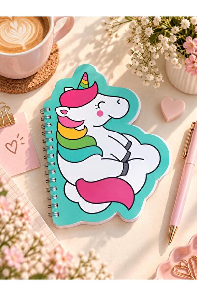 4nio Unicorn Shaped Mini Notebook