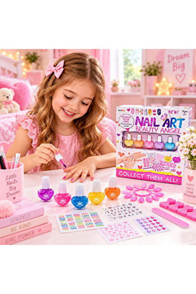 ideal STORE Kit unghii idealSTORE NAIL ART, Dimensiuni pachet 23 x 5 x 29 cm,...