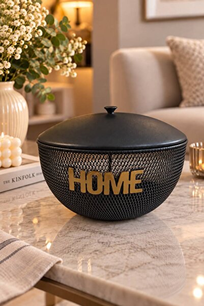 ANGDESİGN DATÇA Kapaklı Patates-Soğanlık SİYAH-BÜYÜK Çok Amaçlı Metal Sepet HOME Yazılı Patates Soğan Sepeti Metal Meyvelik Sebzelik Saklama Kabı Mutfak Organizer Masaüstü & Tezgah Üstü Düzenleyici