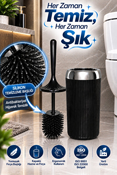 Sunplast Antibakteriyel Silikon Tuvalet Fırçası - Tuvalet Ve Klozet Temizleme...