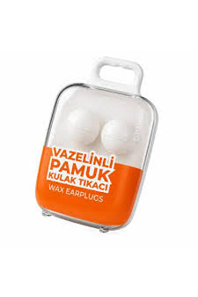 Seburem Vazelinli Pamuk Kulak Tıkacı Wax Earplugs