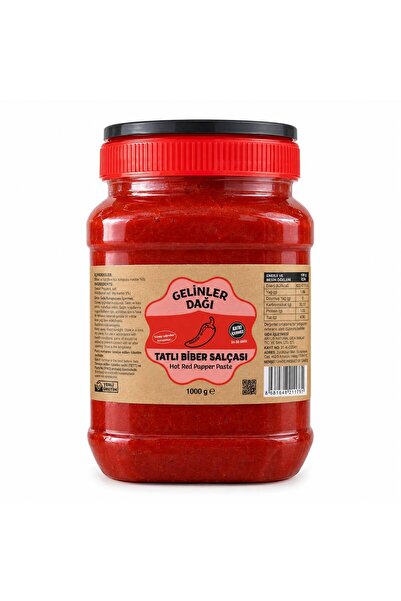 Gelinler Dağı Hatay Tatlı Biber Salçası 1000 gr