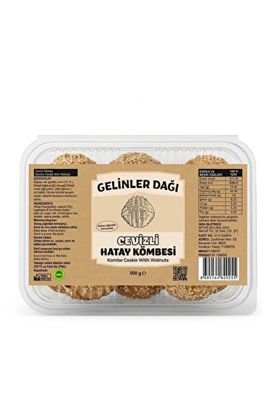 Gelinler Dağı Cevizli Hatay Kömbe 500 gr
