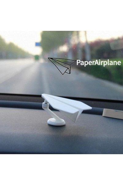 Choice 1pc Unique Auto Turning Airplane Model Decor Car Dashboard Airplane Dr...