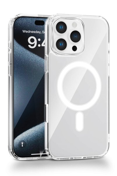 Vissona iPhone 16 Pro Max Uyumlu Kamera Korumalı Magsafe Wireless Şarj Özelli...