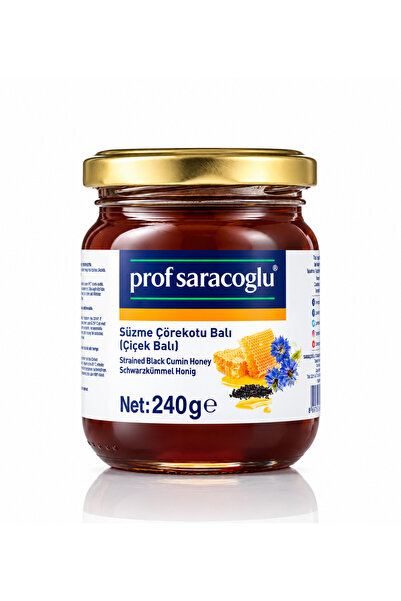 prof saracoğlu %100 Süzme Çörek Otu Balı 240 G - Doğal Çörekotu Çiçek Balı