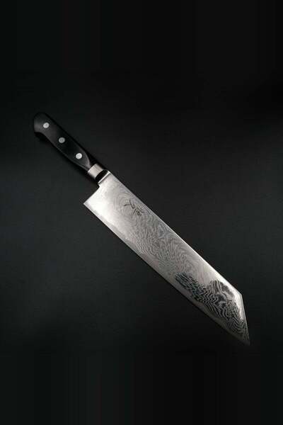 Genel Markalar Japon Şef Bıçağı - Tsunehisa AUS-10 Kiritsuke - Nami Damascus ...