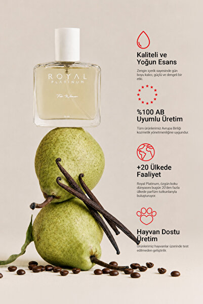 Royal Platinum W226 Kadın Parfüm EDP 50 ML | Tatlı Seri