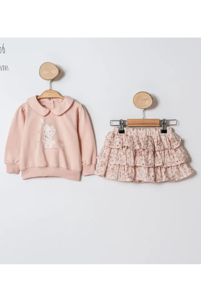 Moonstar Baby Girl Skirted Set Mon-52056