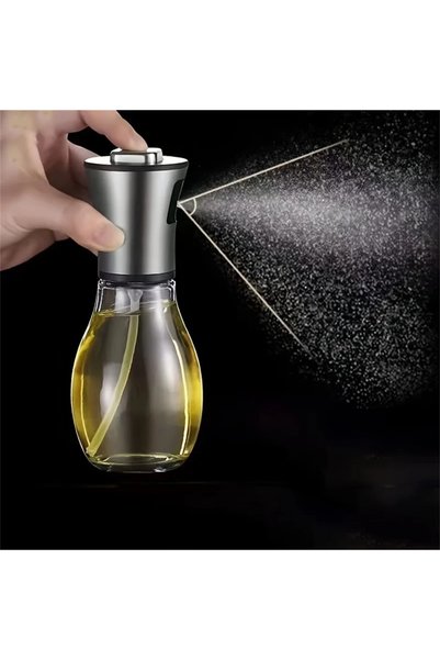 Choice silver 200ML Stainless Steel Oil Spray Bottle Perfect for Kitchen Cook...