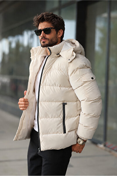 wera Men'S, Nova Fabric, Removable Hood, Winter Puffer Coat