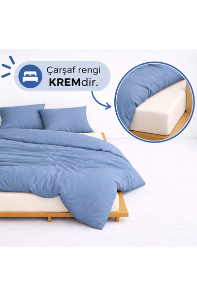 liefhome Luxury Ranforce Fabric 100% Cotton Single Duvet Cover Set 160X220 | ...