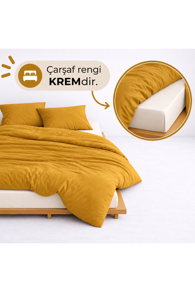 liefhome Luxury Ranforce Fabric 100% Cotton Double Duvet Cover Set 200X220 | ...