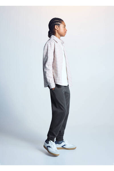 MANGO Kids Bağcıklı jogger pantolon