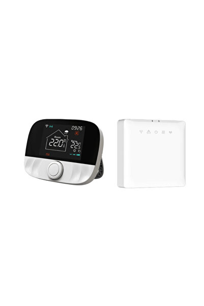 Novato Wifi Kablosuz Akıllı Oda Termostatı T9W ( Tuya - Smart Life Uyumlu)