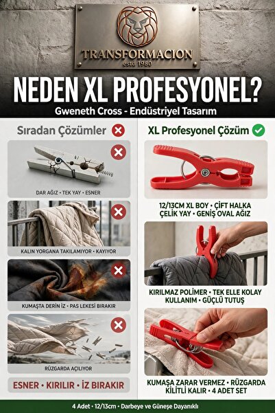 Transformacion Xl Yorgan Nevresim Çarşaf Mandalı 8 Adet Mucca Design