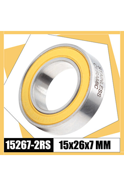 Choice 15267-2RS Stainless Bearing 15*26*7 MM 1PC ABEC-3 15267 RS Bicycle Hub...
