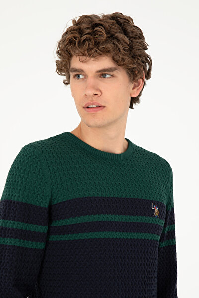 U.S. Polo Assn. Erkek Lacivert Kazak 50292849-VR033