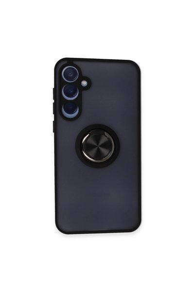 TheGencoo Samsung Galaxy A35 5g Case Montreal Ringed Silicone Cover - Black