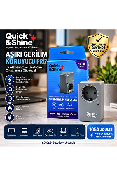 Quick & Shine AŞIRI GERİLİM KORUYUCU