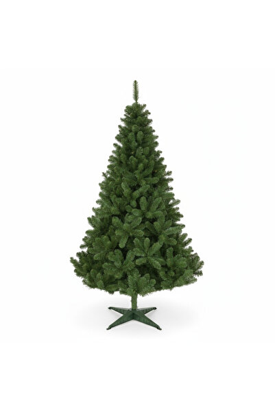 PROCART Brad artificial, verde, înălțime 260 cm, aspect premium, ace 2D, suport