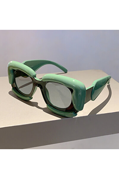 choice2 Other 2054-c5 green-black KAMMPT Square Women Sunglasses 2025 New Ove...