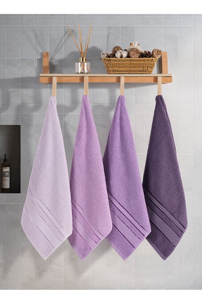 Julie 50x85 Softy Towel Set of 4