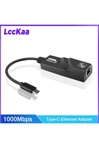 Choice 1000M Type C 1000Mbps USB 3.0 TypeC To Rj45 Lan Ethernet Wired Adapter...