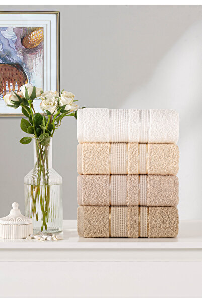 Julie 50x85 Softy Towel Set of 4