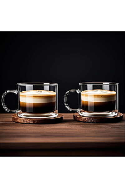Choice 400ml-2pcs 400ml-2 pieces 1/2/4Pcs Novelty Glass Water Cups, Double-Wa...