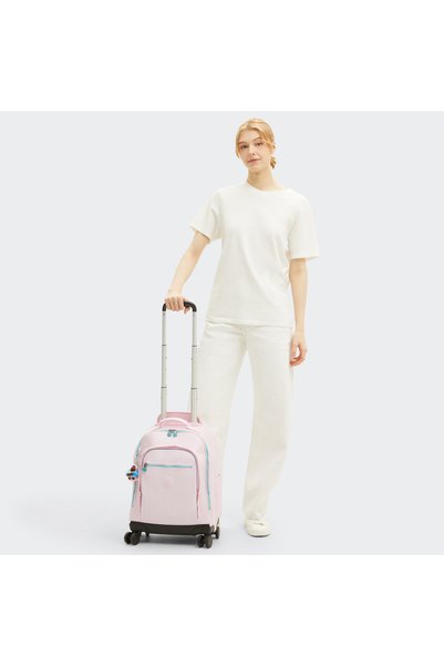 Kipling New Zea Sea Pink Met Tekerlekli Okul Çantası Kı726752J