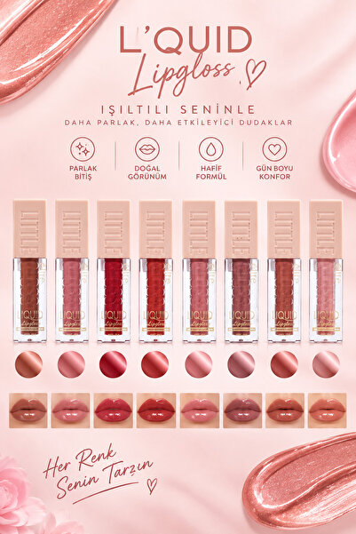 TRENDYENİLİK Beauty Elite Likit Ruj Seti 8 Adet