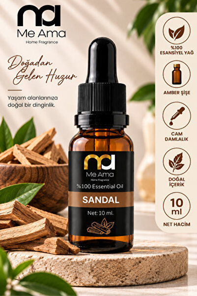 Me Ama Sandal Ağacı Uçucu Yağ Buhurdanlık Yağı Aromaterapi Yağ Difizör Esansı...