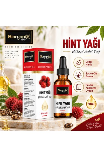 Biorganix Life BİORGANİX LİFE HİNT YAĞI 50 ML
