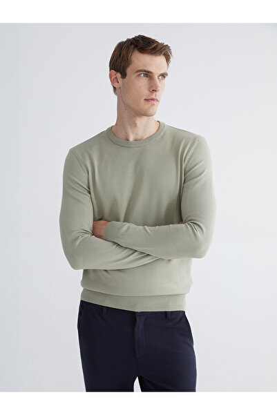 LC Waikiki Nevavm with a Difference from Lcwaikiki Classic Green Knitwear Pla...