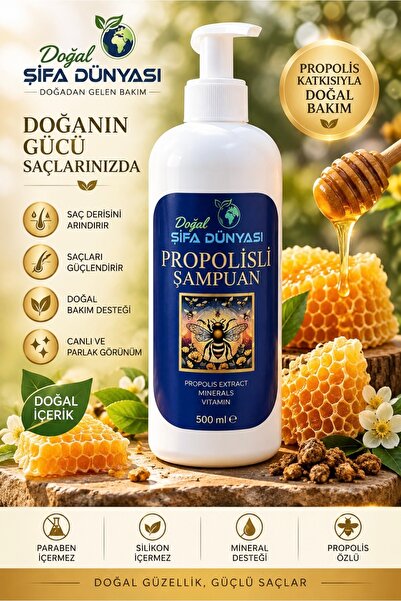 Propolis Şampuan Dökülme Karşıtı
