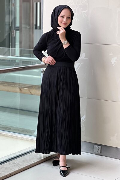 sentez giyim Synthesis Chiffon Cropping Skirt