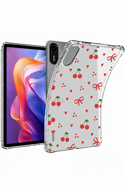 Auraks Redmi Pad 2 Uyumlu Köşe Korumalı Darbelere Karşı Dayanıklı Desenli Şef...