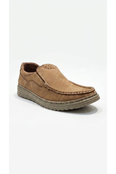 Ustalar Ayakkabı Çanta Ανδρικά παπούτσια casual από γνήσιο δέρμα Sand Nubuck ...