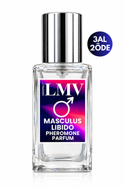 Masculus Libido 15 ml – Yoğun, Kalıcı ve Karizmatik Erkek Parfümü-Feromonlu-Sensfeel™